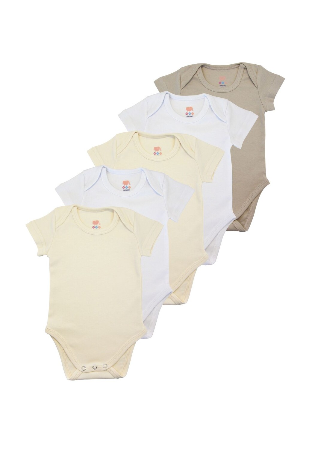 Body 5 PACK детское боди с короткими рукавами, однотонное M.M.C., цвет Naturfarben
Body 5 PACK детское боди с короткими рукавами, однотонное M.M.C., цвет Naturfarben