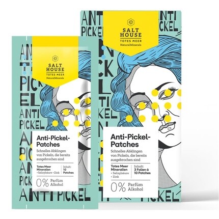 Salthouse Natural Minerals Патчи против прыщей с салициловой кислотой 30 шт.
Salthouse Natural Minerals Патчи против прыщей с салициловой кислотой 30 шт.