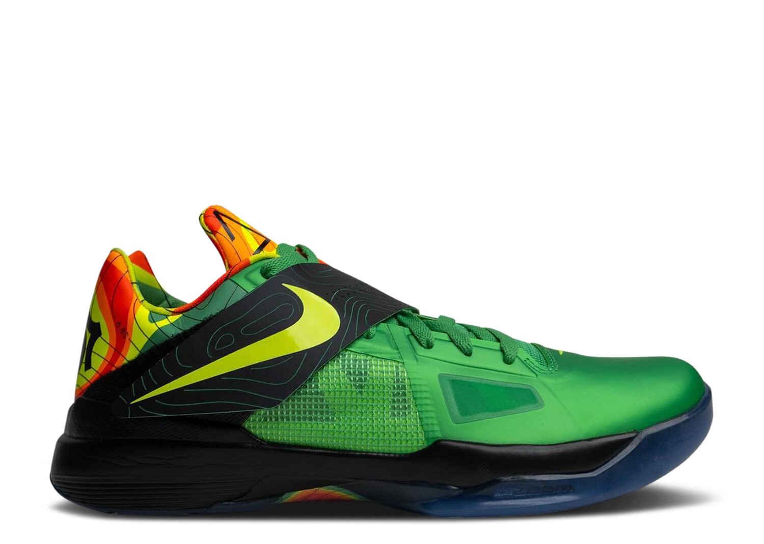 Кроссовки Nike Zoom Kd 4 'Weatherman' 2024, зеленый
Кроссовки Nike Zoom Kd 4 'Weatherman' 2024, зеленый