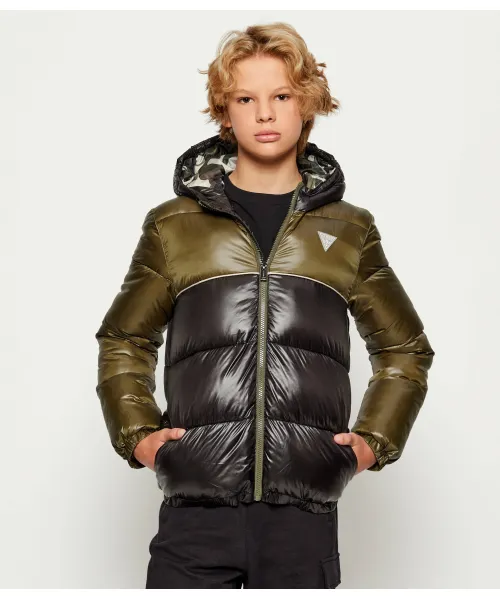 Куртка Regular fit Guess, зеленый 
Куртка Regular fit Guess, зеленый