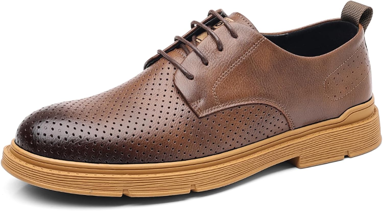 Мужские оксфорды без шнурков Классические туфли на шнуровке Abborora, коричневый
Мужские оксфорды без шнурков Классические туфли на шнуровке Abborora, коричневый