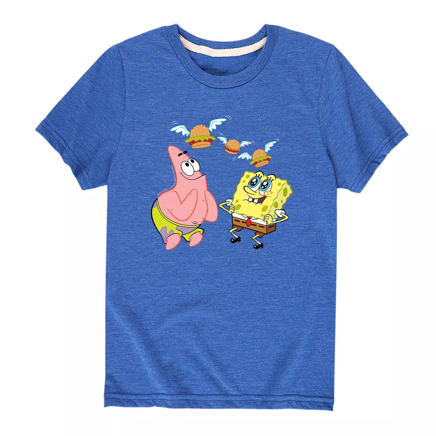 Футболка с котлетами «Губка Боб и крабби» для мальчиков 8–20 лет Licensed Character, синий
Футболка с котлетами «Губка Боб и крабби» для мальчиков 8–20 лет Licensed Character, синий
