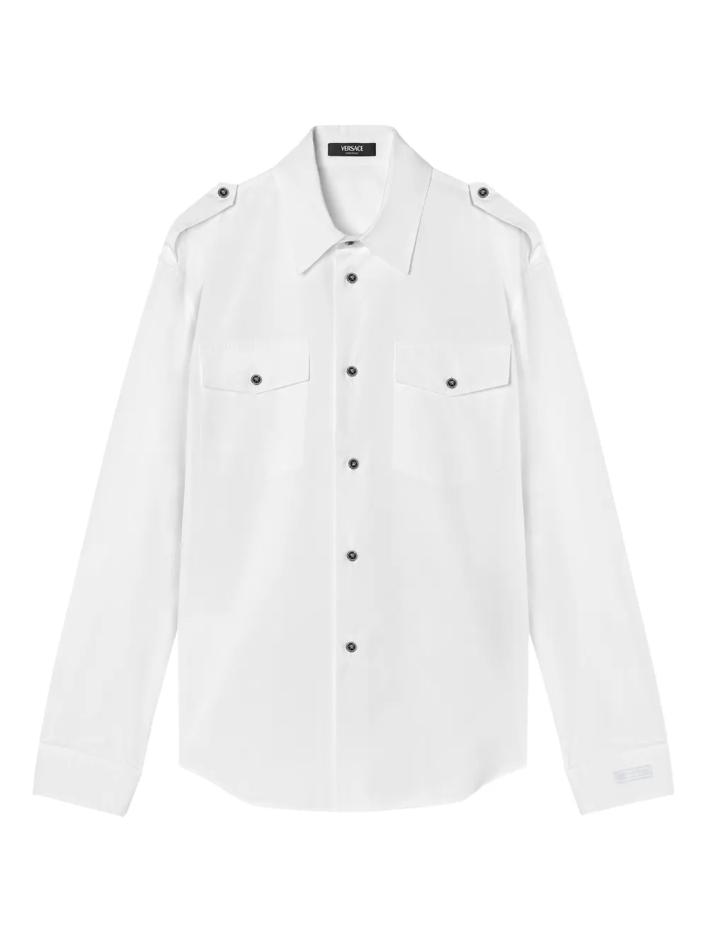 Рубашка с карманом на пуговице Versace, белый
Рубашка с карманом на пуговице Versace, белый
