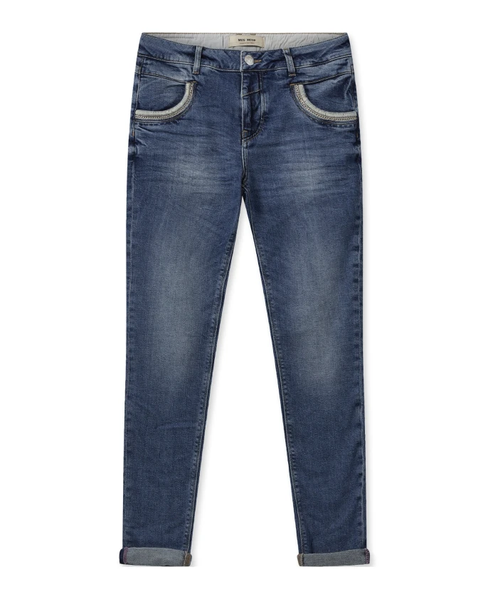 Укороченные синие джинсы со стильными деталями. Mos Mosh, синий
Укороченные синие джинсы со стильными деталями. Mos Mosh, синий