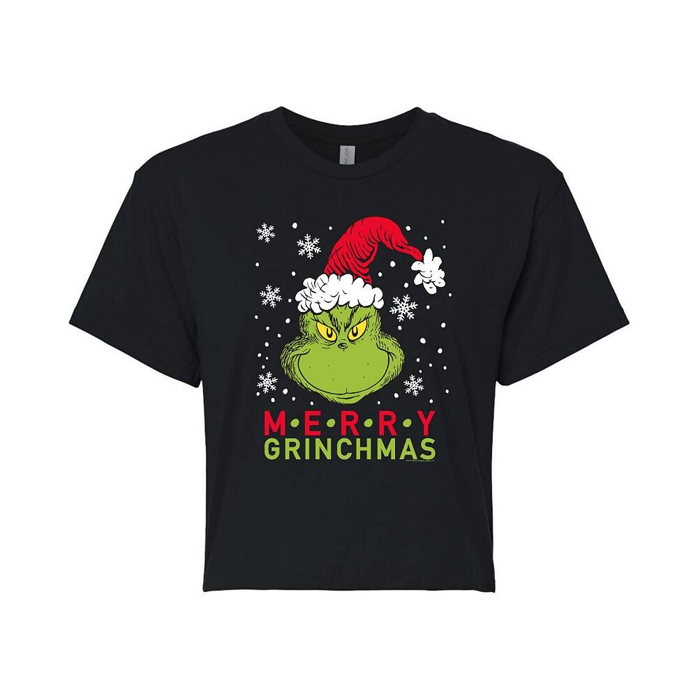 Укороченная футболка Dr. Seuss Merry Grinchmas для юниоров Licensed Character, черный
Укороченная футболка Dr. Seuss Merry Grinchmas для юниоров Licensed Character, черный