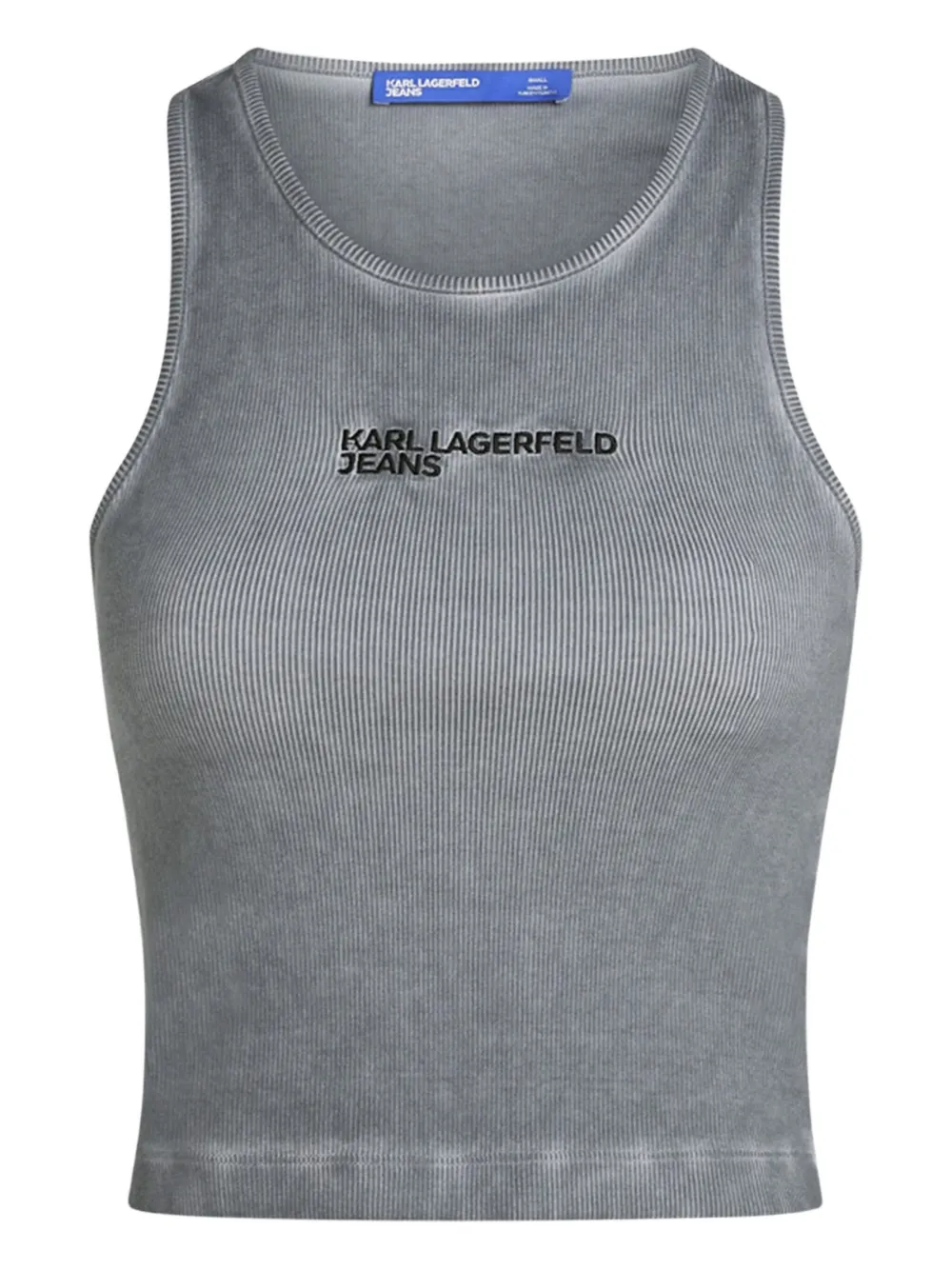 Топ из ребристого хлопка Karl Lagerfeld Jeans, серый
Топ из ребристого хлопка Karl Lagerfeld Jeans, серый
