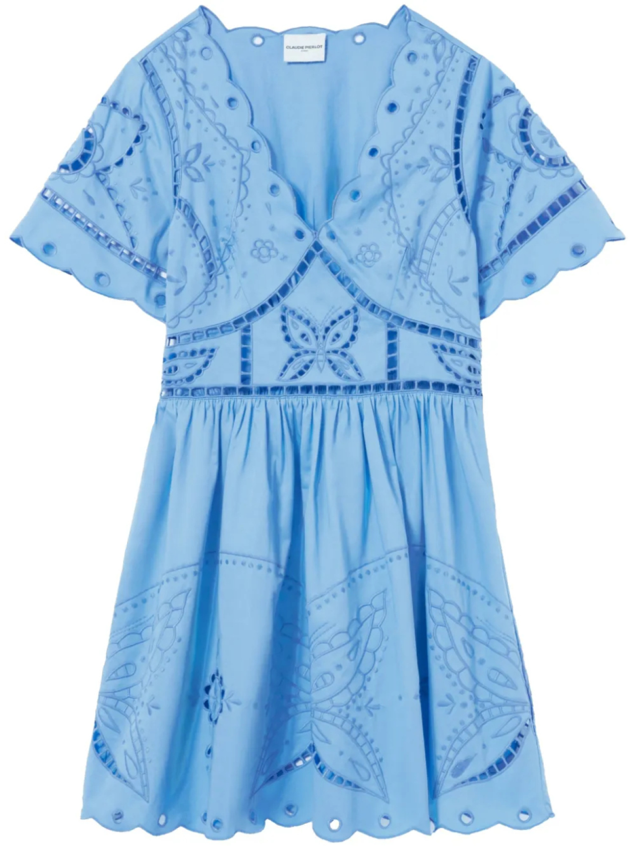 Платье с V-образным вырезом Claudie Pierlot, синий
Платье с V-образным вырезом Claudie Pierlot, синий