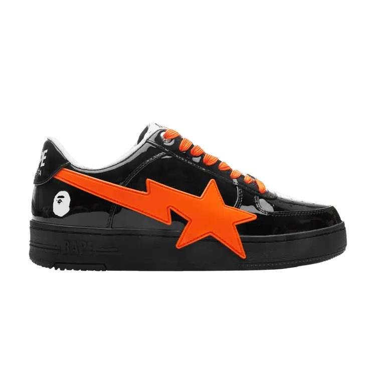 Кроссовки BAPE Bapesta OS M2 Black OrangeFeature Exclusive, черный 
Кроссовки BAPE Bapesta OS M2 Black OrangeFeature Exclusive, черный