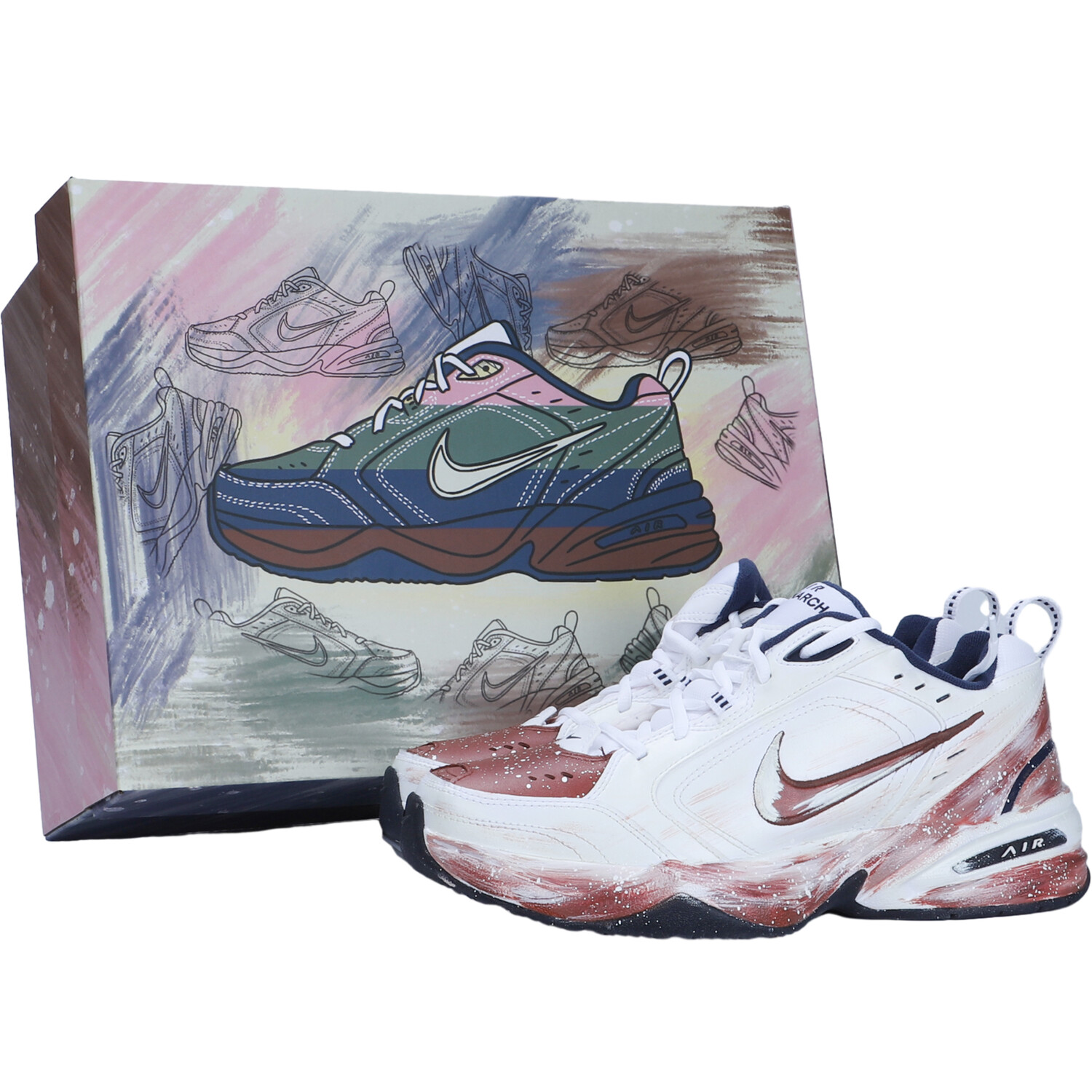 Кроссовки Nike Air Monarch 4 Chunky Sneakers Unisex Low-top White/Red, цвет Off White
Кроссовки Nike Air Monarch 4 Chunky Sneakers Unisex Low-top White/Red, цвет Off White