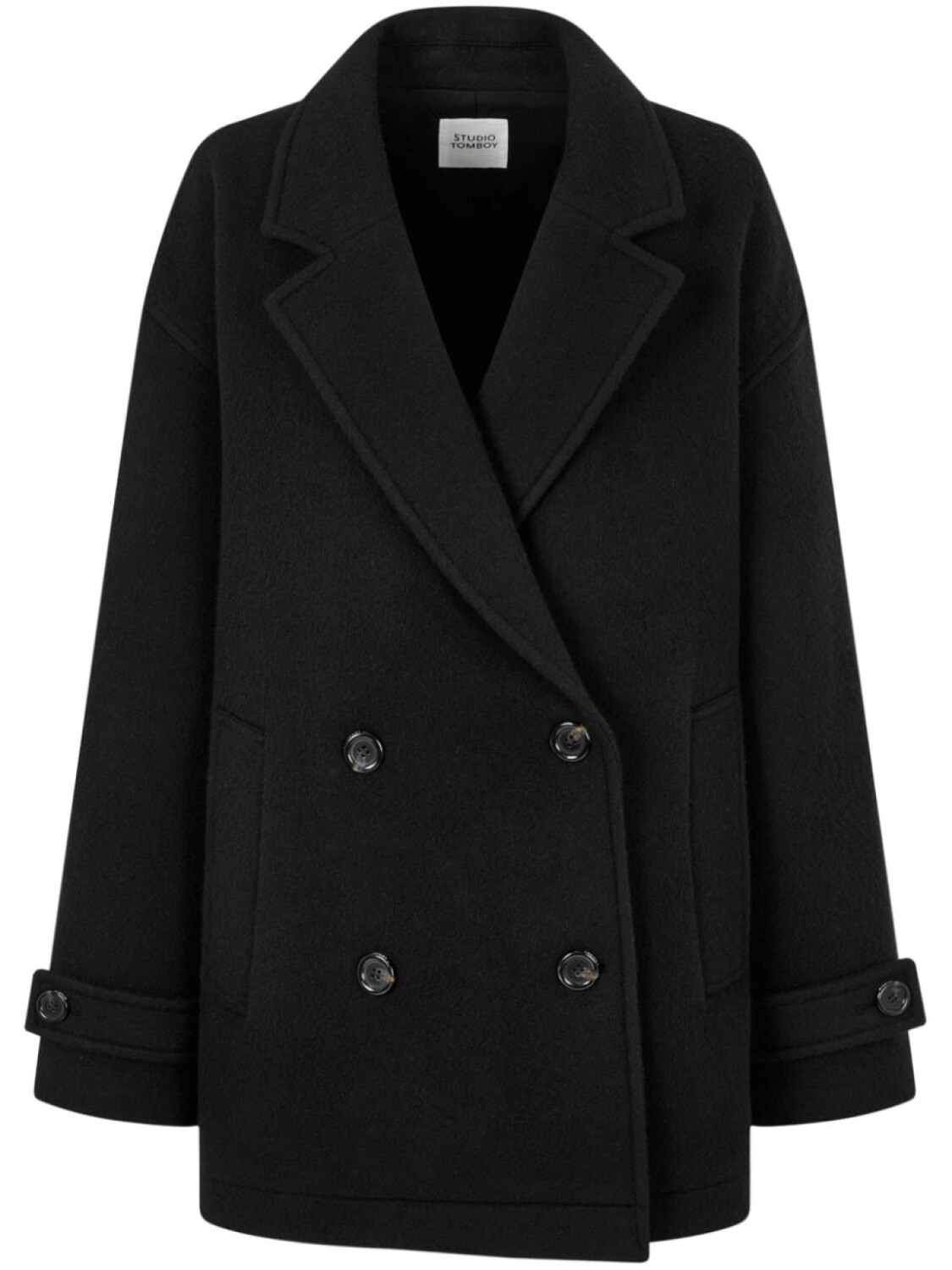Двубортное пальто STUDIO TOMBOY, черный
Двубортное пальто STUDIO TOMBOY, черный