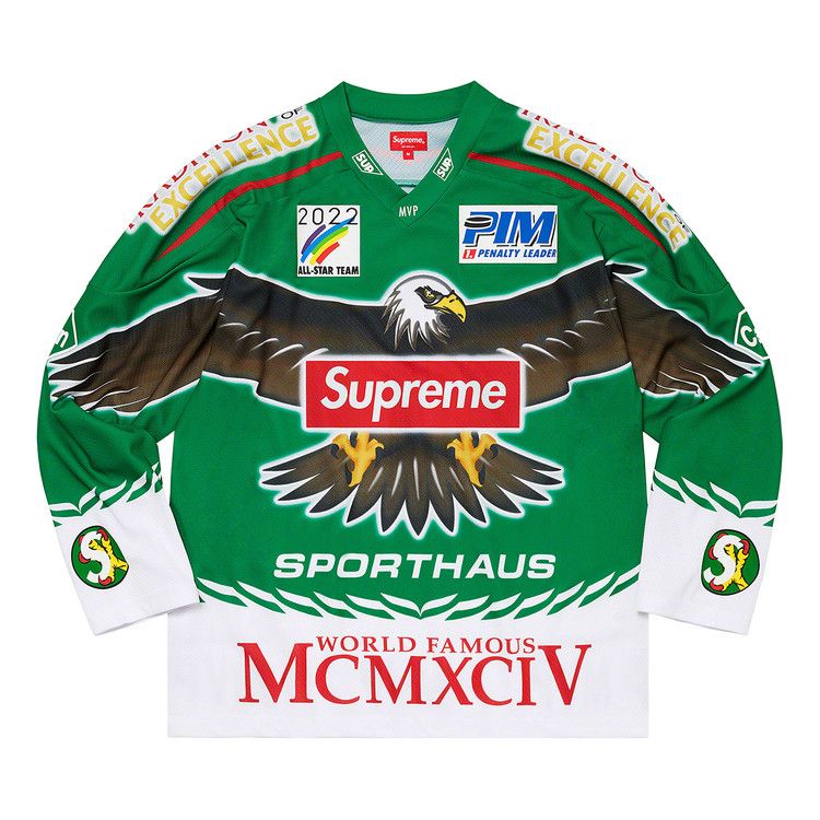 Джерси Supreme Eagle Hockey Jersey, Green
Джерси Supreme Eagle Hockey Jersey, Green