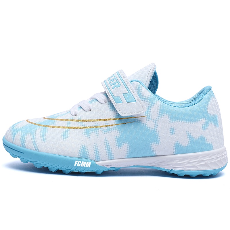 Футбольные бутсы детские, нескользящие, износостойкие, легкие, с амортизацией и низким верхом FCMM, белый
Футбольные бутсы детские, нескользящие, износостойкие, легкие, с амортизацией и низким верхом FCMM, белый