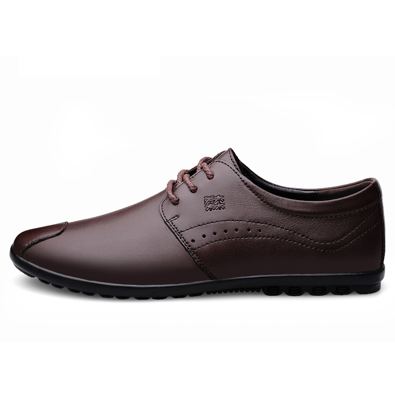 Mulinsen Мужские повседневные туфли с низким верхом, черные/коричневые 
Mulinsen Мужские повседневные туфли с низким верхом, черные/коричневые