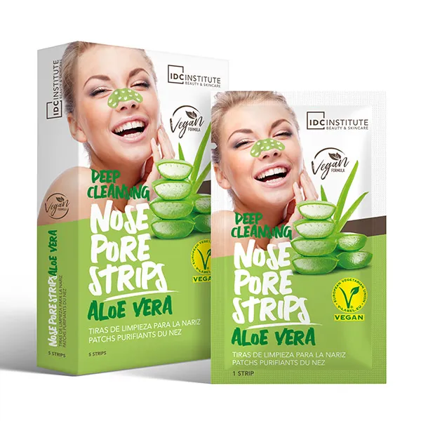 Очищающие полоски от черных точек Bandas Purificante Aloe Vera Idc Institute, 5 UD
Очищающие полоски от черных точек Bandas Purificante Aloe Vera Idc Institute, 5 UD