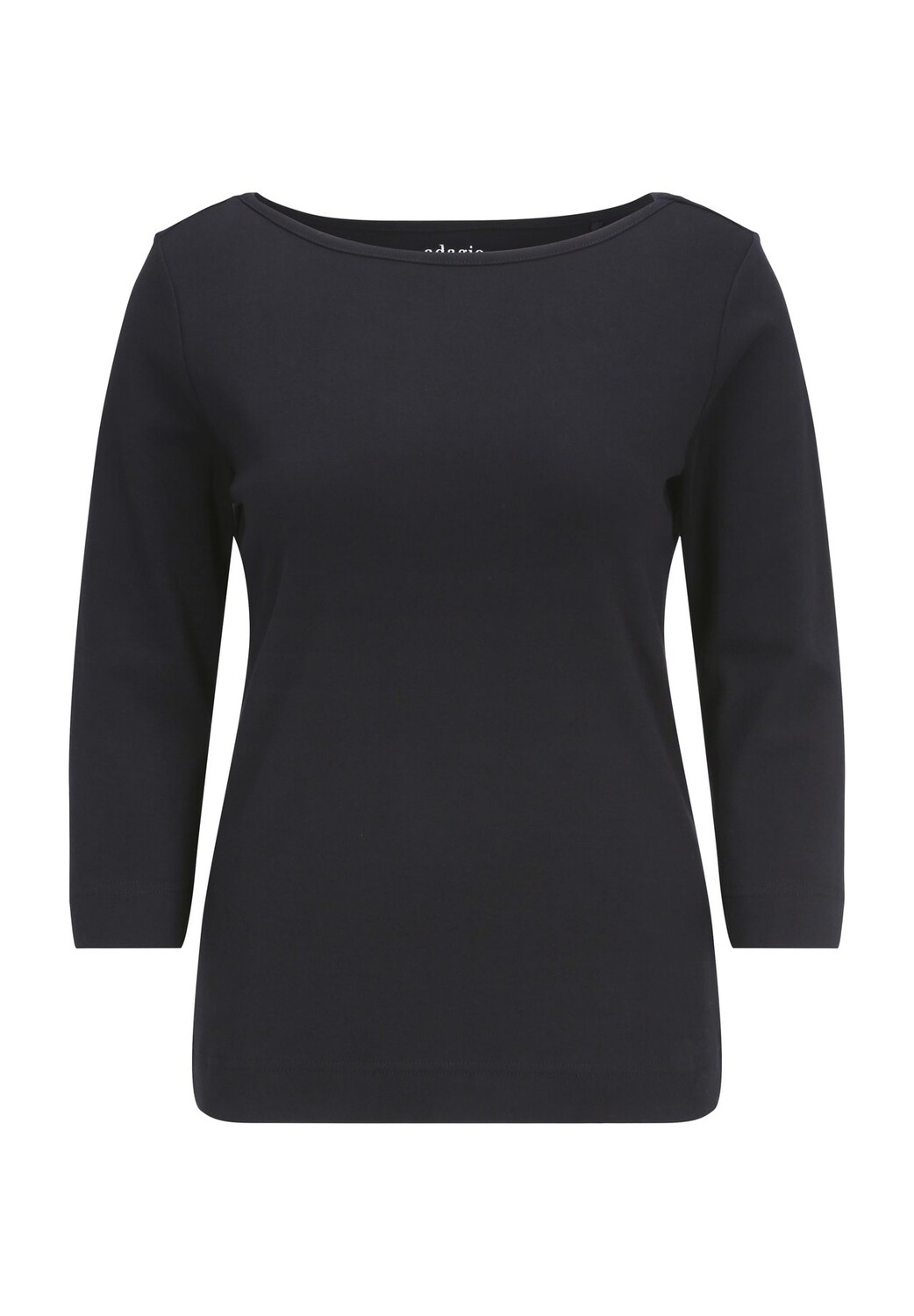 Рубашка Аня, рукав 3/4, вырез лодочка, женская Adagio, черный
Рубашка Аня, рукав 3/4, вырез лодочка, женская Adagio, черный