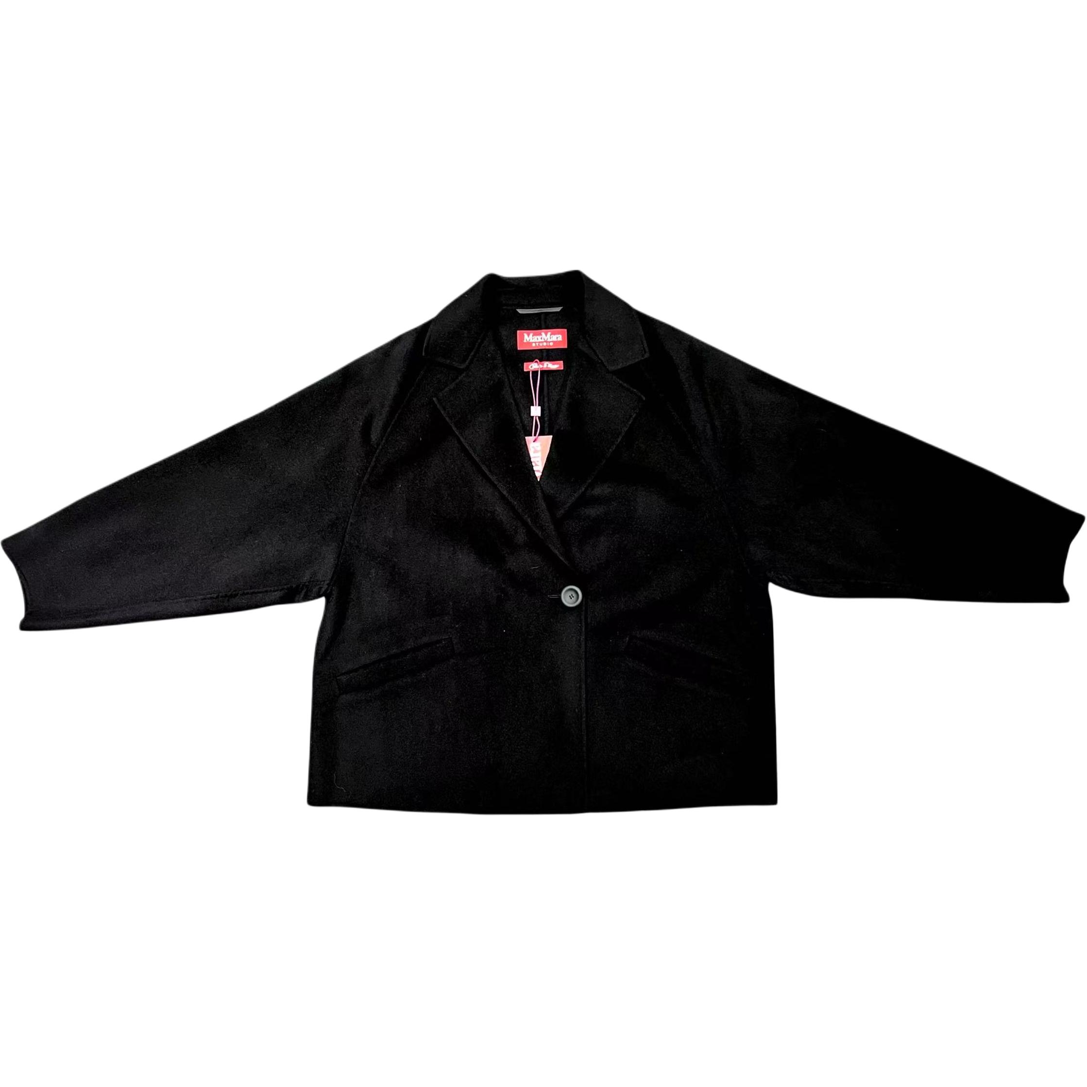 Женское черное пальто MaxMara, черный
Женское черное пальто MaxMara, черный