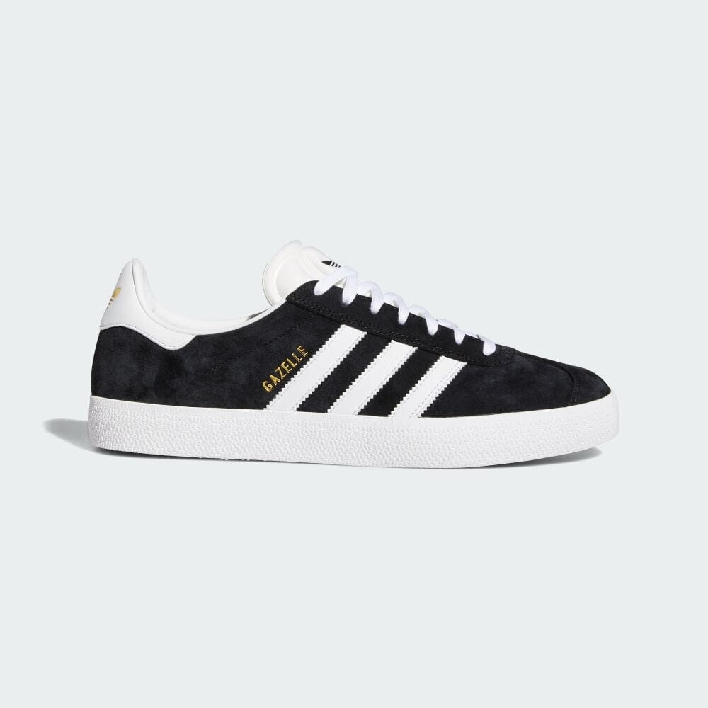 Кроссовки Adidas GAZELLE ADV, цвет Black/White/Gold Metallic
Кроссовки Adidas GAZELLE ADV, цвет Black/White/Gold Metallic