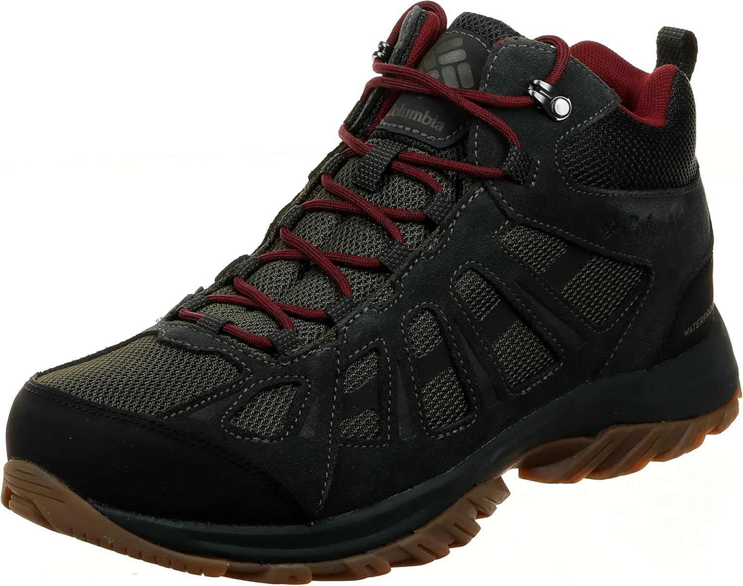 Columbia мужские трекинговые ботинки Redmond III Mid Waterproof, Nori/Red Jasper
Columbia мужские трекинговые ботинки Redmond III Mid Waterproof, Nori/Red Jasper