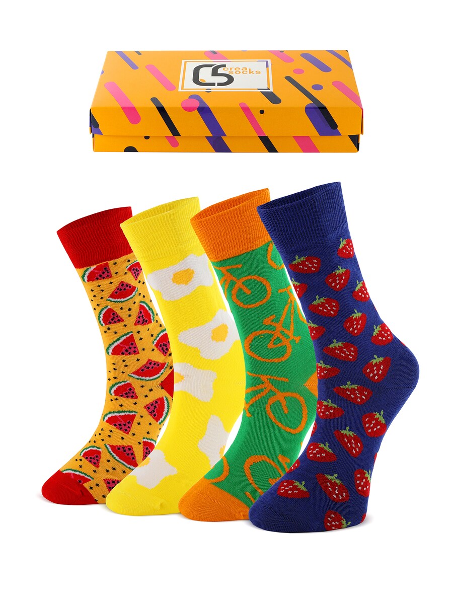 Носки Crea Socks Obst, разноцветный
Носки Crea Socks Obst, разноцветный
