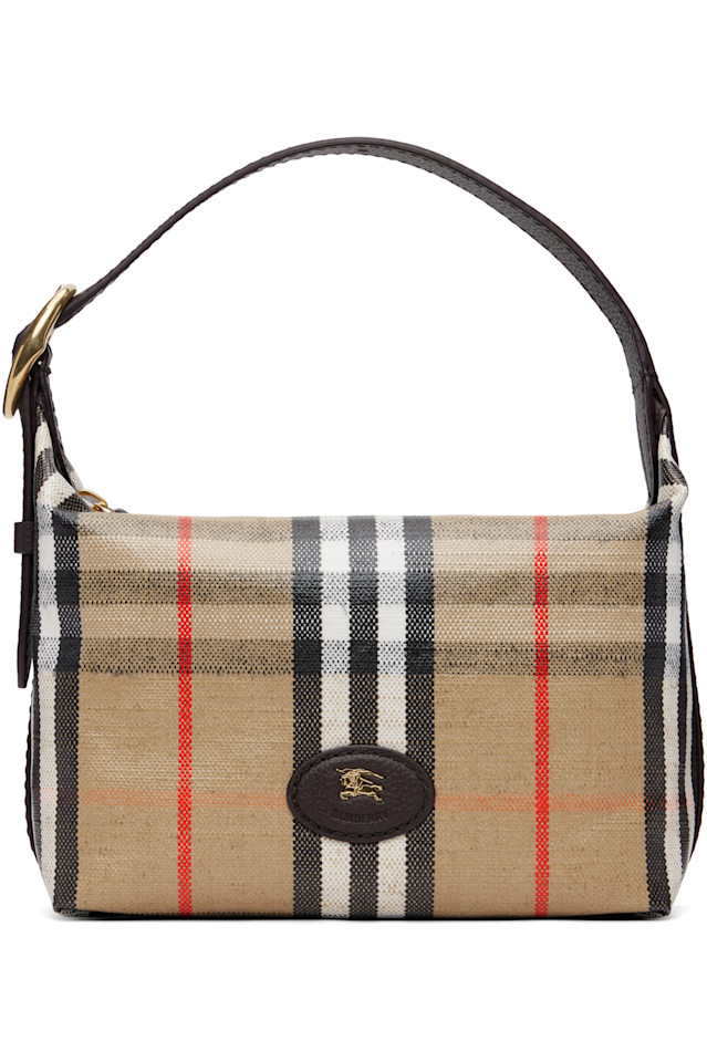 Burberry Коричневая мини-сумка-даффл Highlands
Burberry Коричневая мини-сумка-даффл Highlands