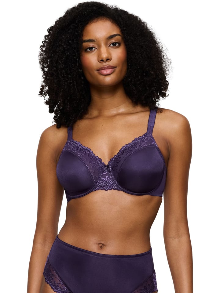 Triumph Бюстгальтер на косточках баклажанового цвета
Triumph Бюстгальтер на косточках баклажанового цвета