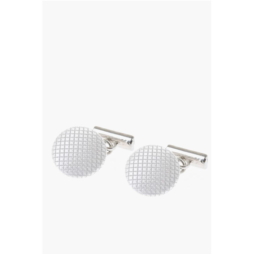 Металлические запонки с шелковой подкладкой Corneliani, серый
Металлические запонки с шелковой подкладкой Corneliani, серый