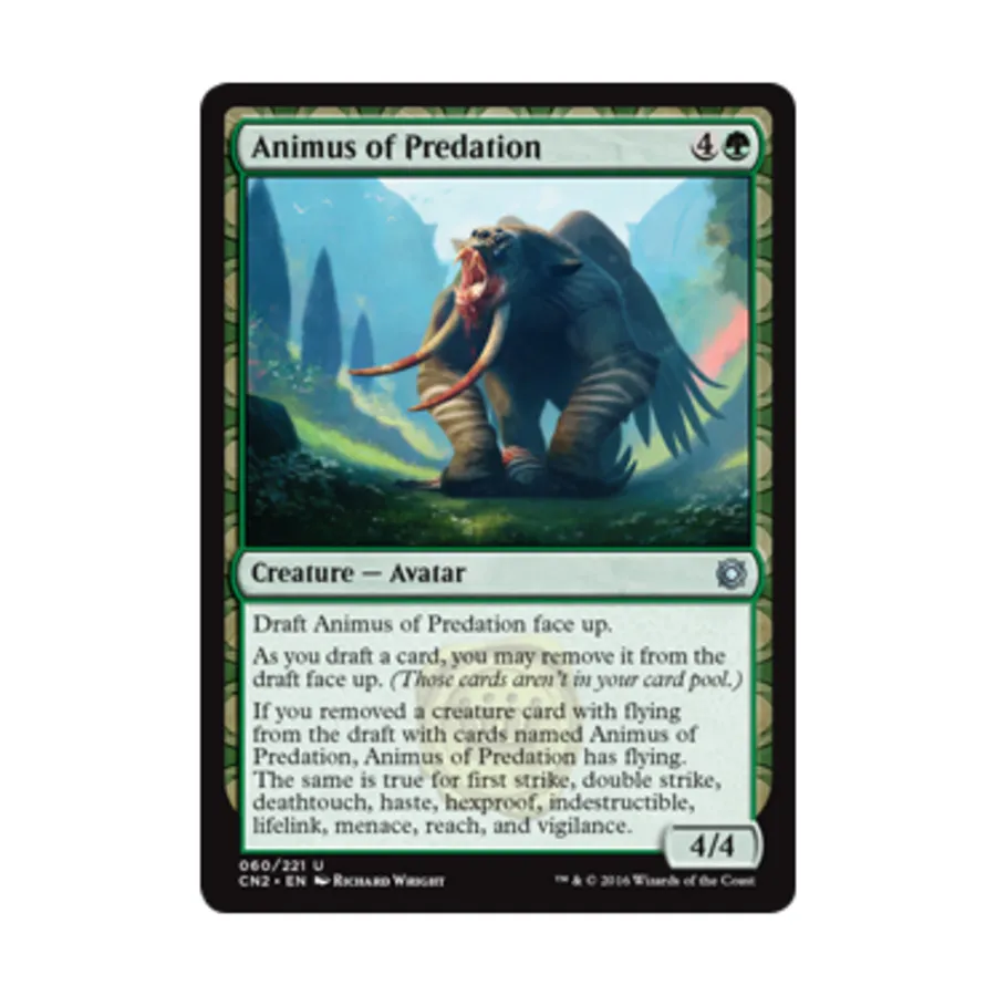 CCG Анимус Хищничества (U), MTG - Conspiracy - Take the Crown
CCG Анимус Хищничества (U), MTG - Conspiracy - Take the Crown