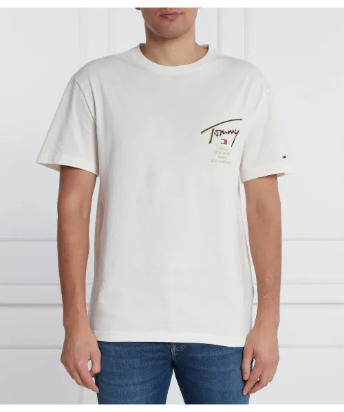 Футболка с золотой подписью сзади Regular fit Tommy Jeans, белый
Футболка с золотой подписью сзади Regular fit Tommy Jeans, белый