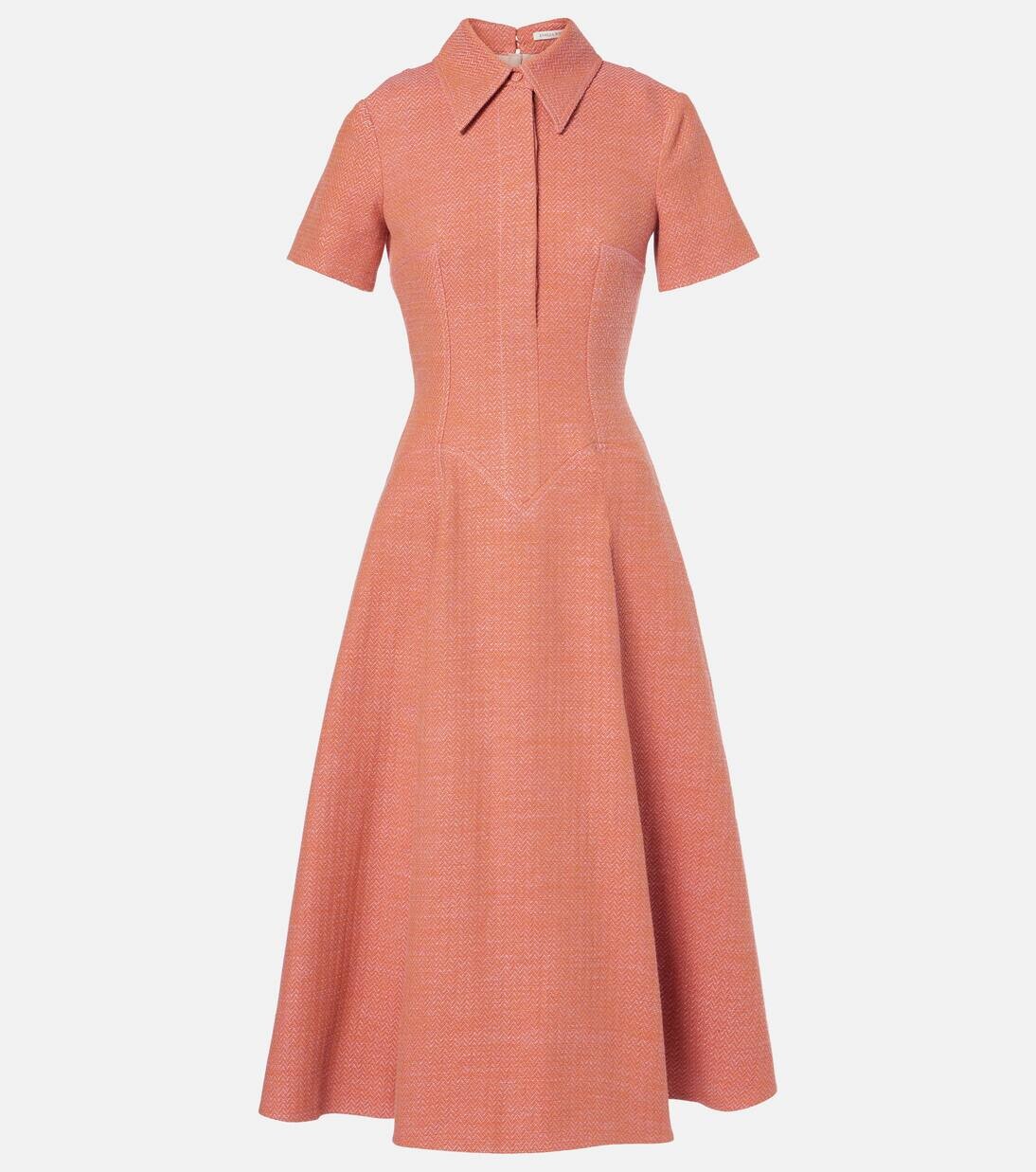 Платье миди Jody из хлопка и льна Emilia Wickstead, цвет rose & tan
Платье миди Jody из хлопка и льна Emilia Wickstead, цвет rose & tan