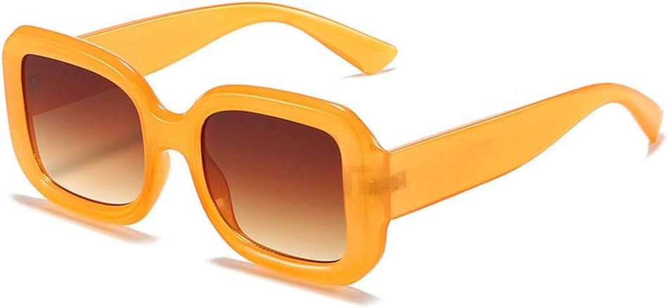 Модные солнцезащитные очки для женщин в стиле панк, толстая оправа, оранжевые солнцезащитные очки с защитой от УФ-излучения UV400 и градиентными линзами TKKTLLT, C2orangeyellow-brown
Модные солнцезащитные очки для женщин в стиле панк, толстая оправа, оранжевые солнцезащитные очки с защитой от УФ-излучения UV400 и градиентными линзами TKKTLLT, C2orangeyellow-brown