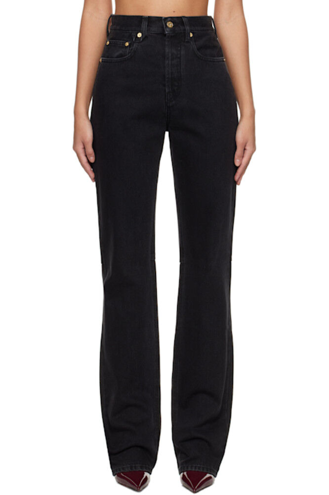 Черные джинсы 'The straight de-Nîmes' JACQUEMUS
Черные джинсы 'The straight de-Nîmes' JACQUEMUS