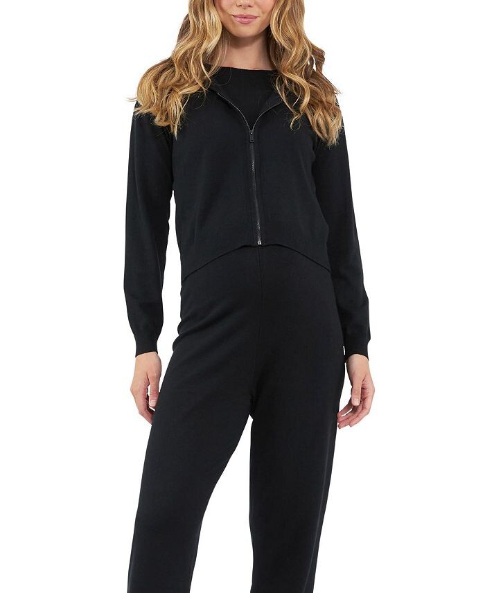 Вязаная толстовка с капюшоном для кормления Ripe Maternity Reese, черный
Вязаная толстовка с капюшоном для кормления Ripe Maternity Reese, черный