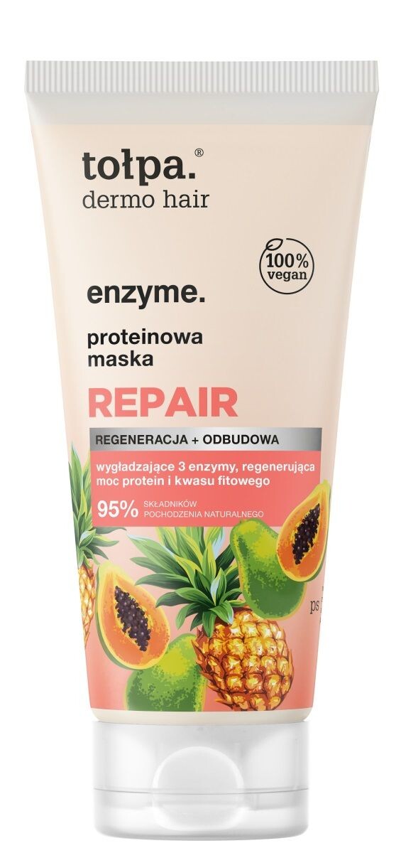 Маска для волос Tołpa Dermo Hair Enzyme, 200 мл
Маска для волос Tołpa Dermo Hair Enzyme, 200 мл