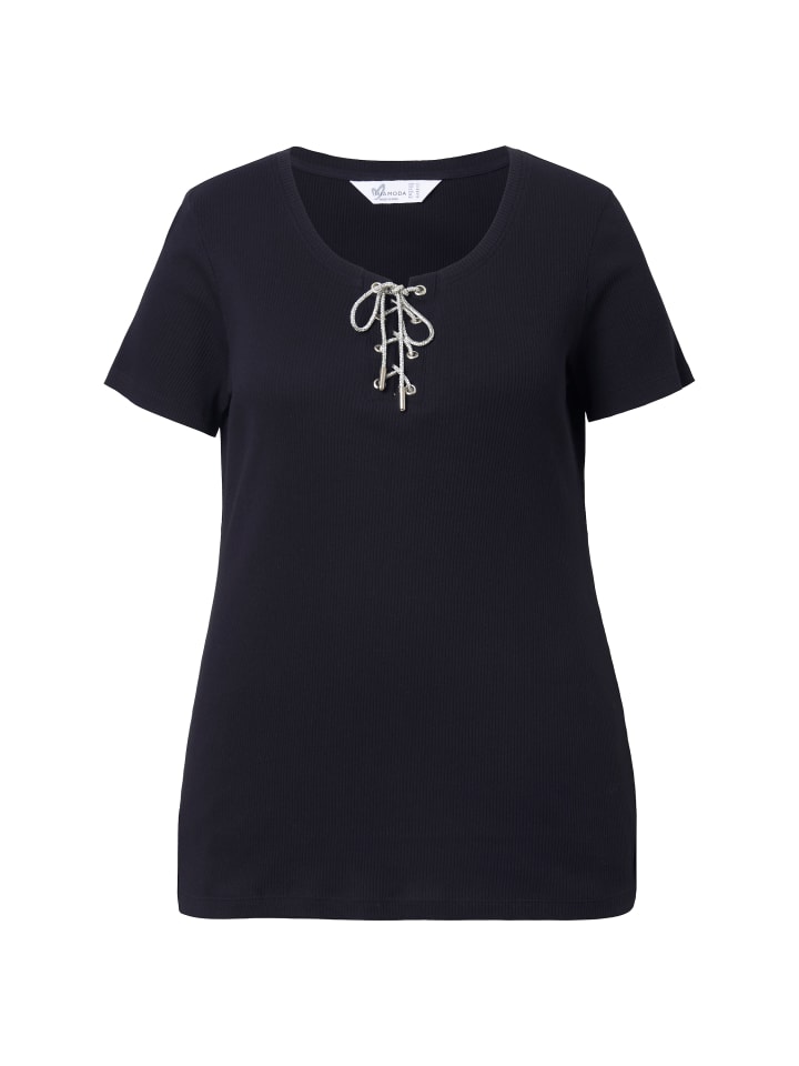 Рубашка черного цвета MIAMODA
Рубашка черного цвета MIAMODA