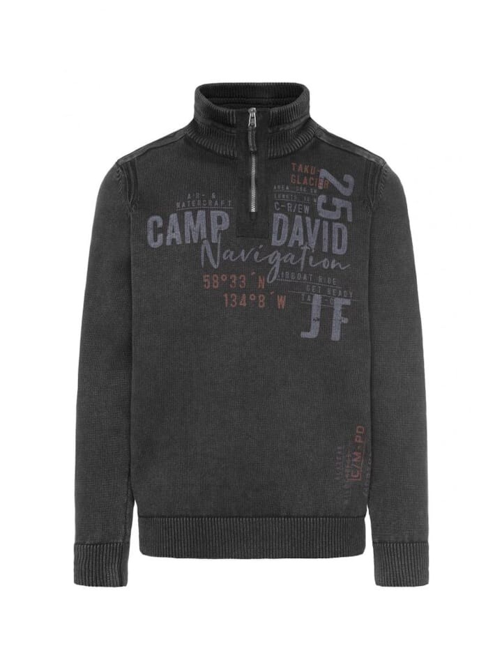 Пуловер CAMP DAVID, черный
Пуловер CAMP DAVID, черный
