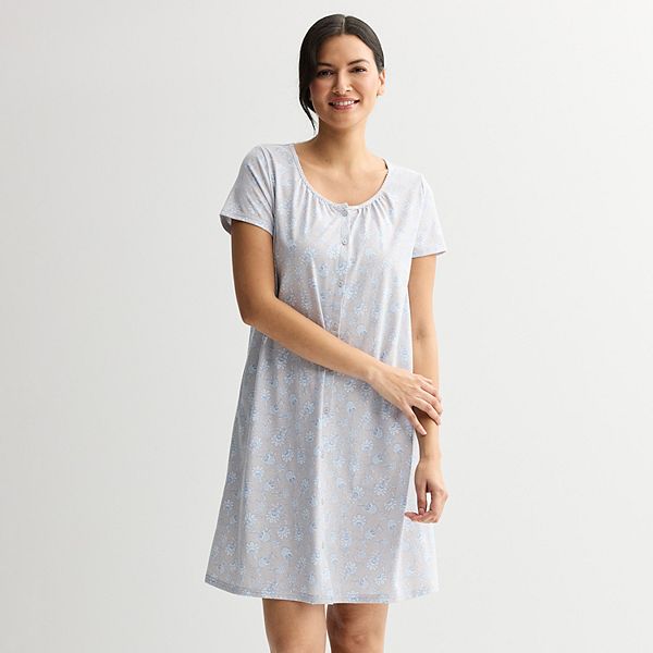 Женский короткий рукав сонный трикотажный халат Croft & Barrow, Timeless Flora
Женский короткий рукав сонный трикотажный халат Croft & Barrow, Timeless Flora