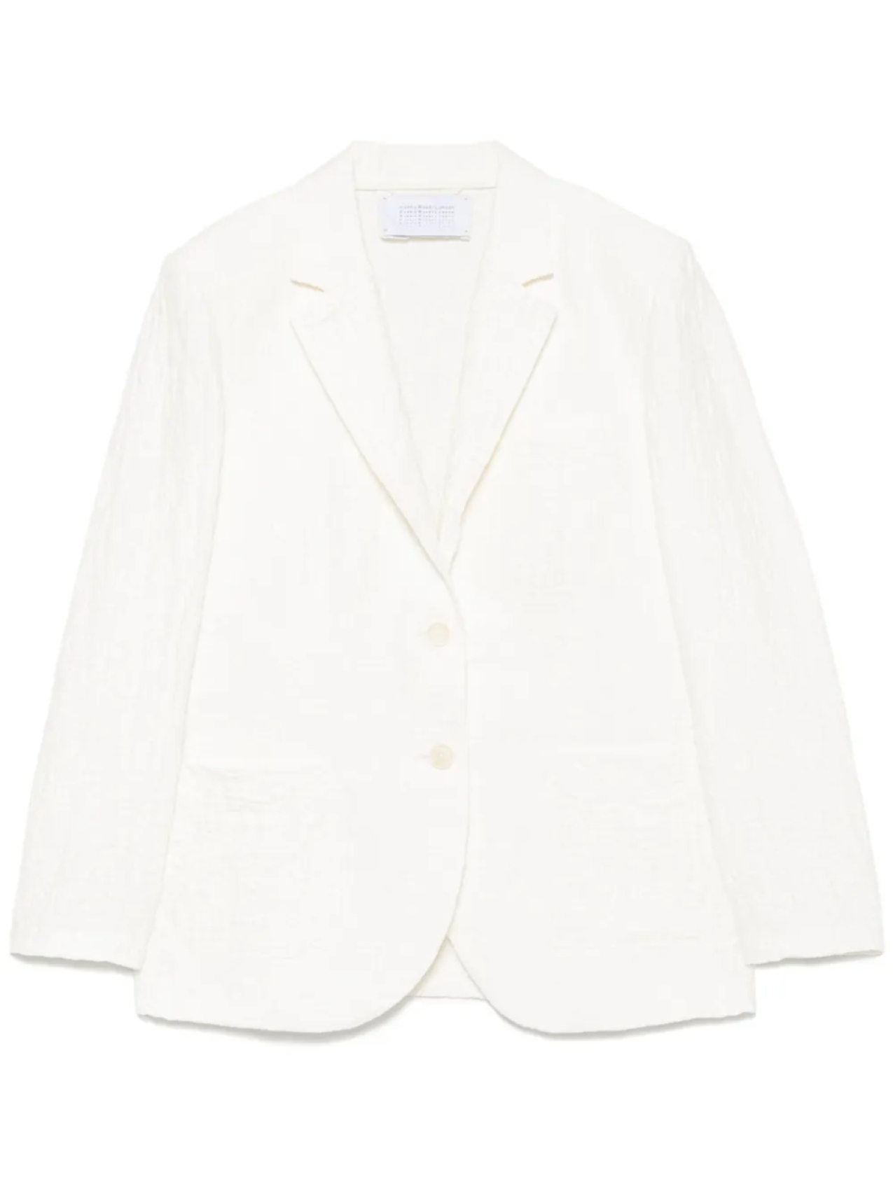 Блейзер с жатым эффектом Harris Wharf London, белый
Блейзер с жатым эффектом Harris Wharf London, белый
