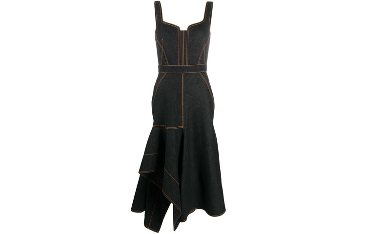 McQ Alexander McQueen Женское черное платье без рукавов
McQ Alexander McQueen Женское черное платье без рукавов