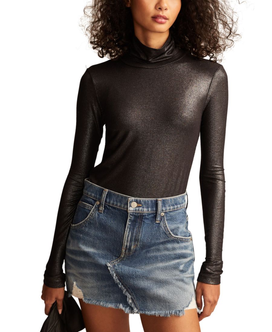 Женская водолазка с длинными рукавами для многослойного ношения Lucky Brand, Jet Black
Женская водолазка с длинными рукавами для многослойного ношения Lucky Brand, Jet Black