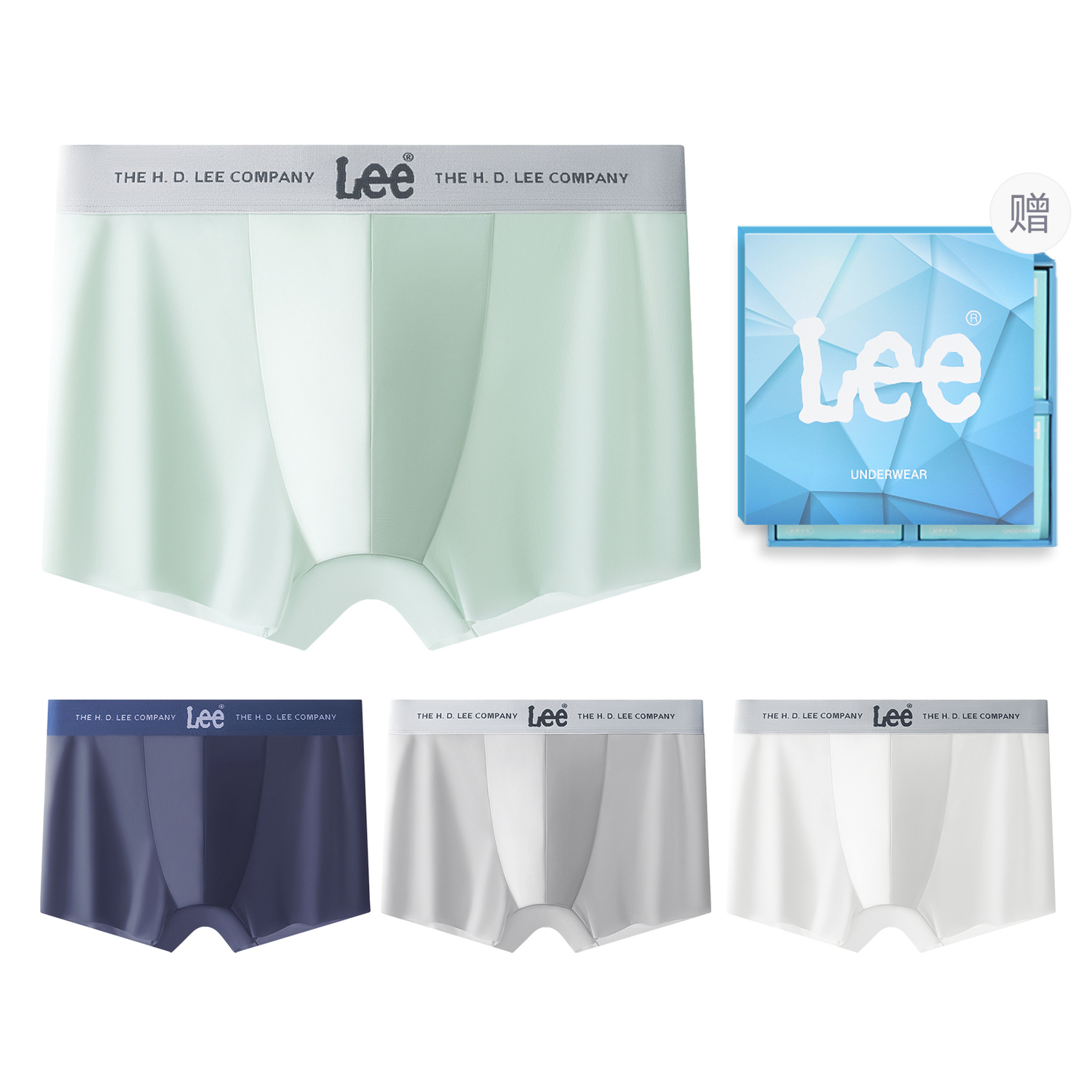 Lee Подарочный набор мужского белья 4 шт
Lee Подарочный набор мужского белья 4 шт