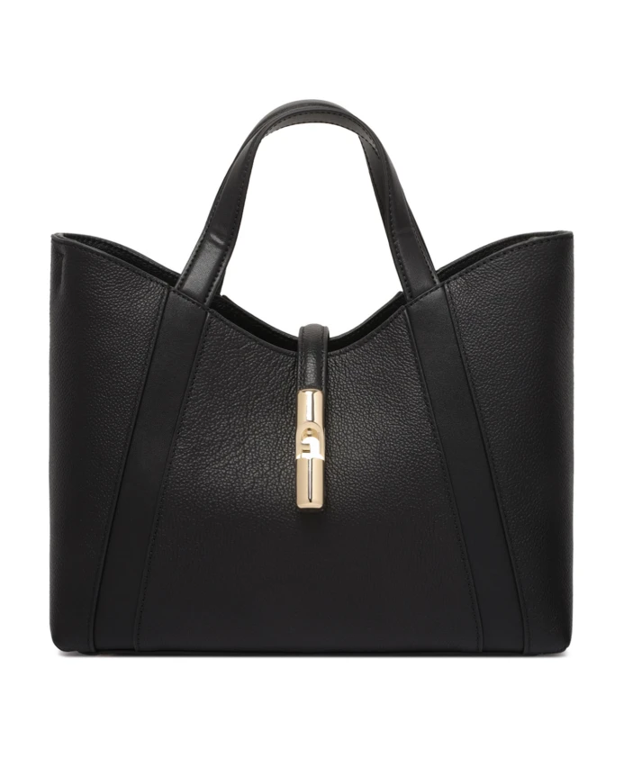 Черная сумка-тоут Goccia Furla, черный
Черная сумка-тоут Goccia Furla, черный