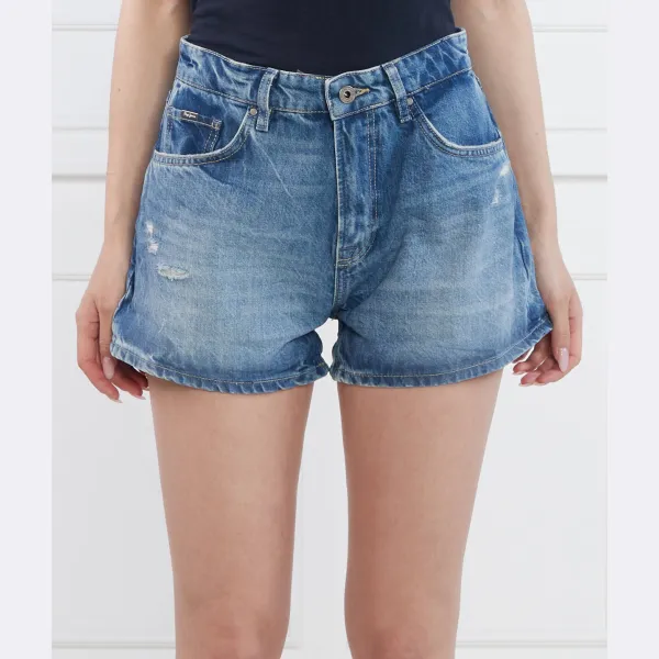 Suzie шорты стандартного кроя джинсовая ткань Pepe Jeans London, синий
Suzie шорты стандартного кроя джинсовая ткань Pepe Jeans London, синий