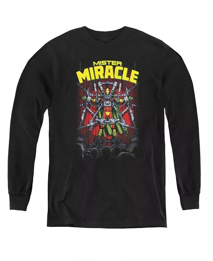 Длинные рукава толстовка Boys of America Youth Mister Miracle Justice League, черный
Длинные рукава толстовка Boys of America Youth Mister Miracle Justice League, черный