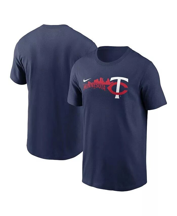 Футболка мужская темно-синяя с логотипом местной команды Minnesota Twins Skyline Nike
Футболка мужская темно-синяя с логотипом местной команды Minnesota Twins Skyline Nike