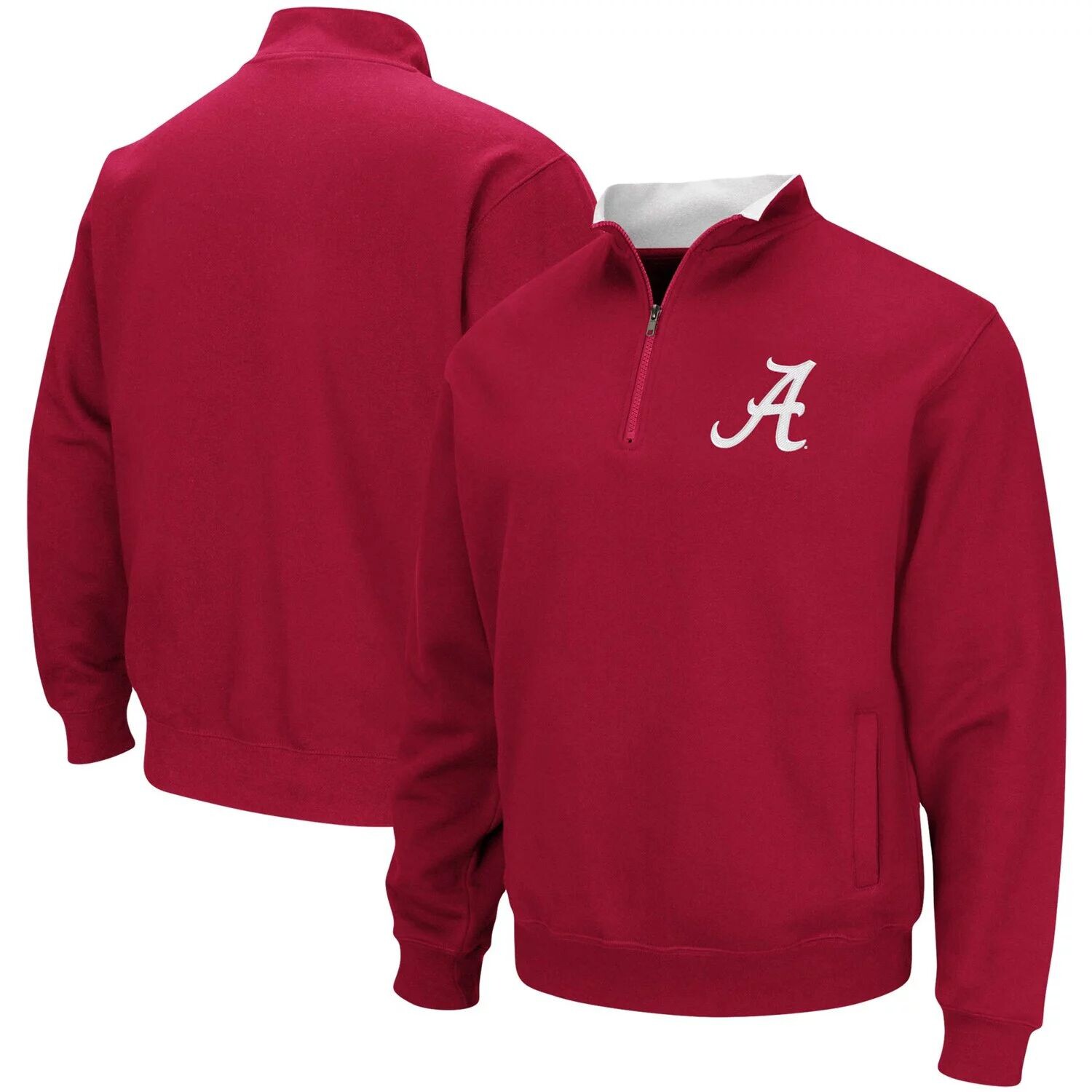 Мужской пуловер с молнией до четверти и логотипом Crimson Alabama Crimson Tide Tortugas Colosseum
Мужской пуловер с молнией до четверти и логотипом Crimson Alabama Crimson Tide Tortugas Colosseum
