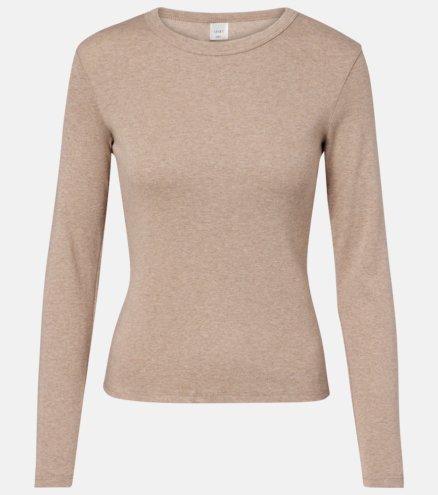 Футболка из хлопкового джерси Nando Leset, Beige Melange
Футболка из хлопкового джерси Nando Leset, Beige Melange