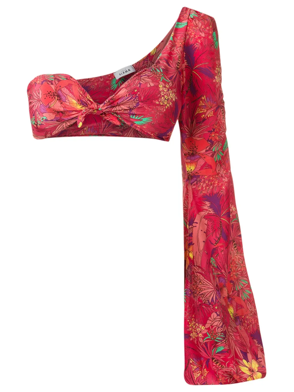 Топ бикини с одним рукавом Amir Slama, розовый
Топ бикини с одним рукавом Amir Slama, розовый