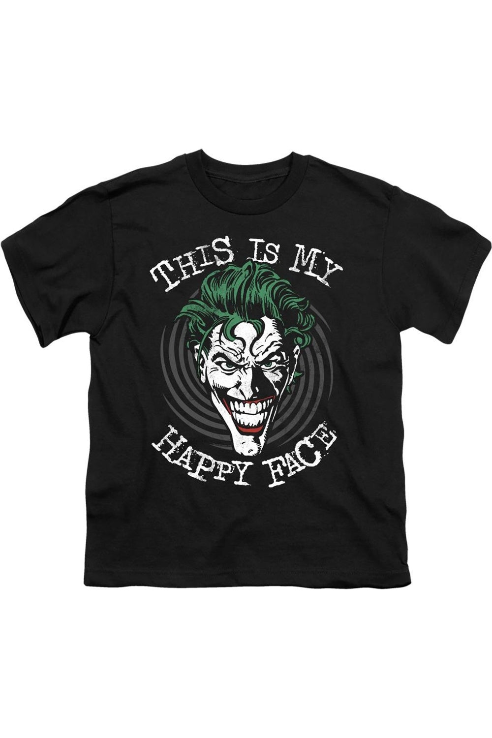 Футболка с коротким рукавом Batman Maniacal Spiral для детей Gildan, черный
Футболка с коротким рукавом Batman Maniacal Spiral для детей Gildan, черный