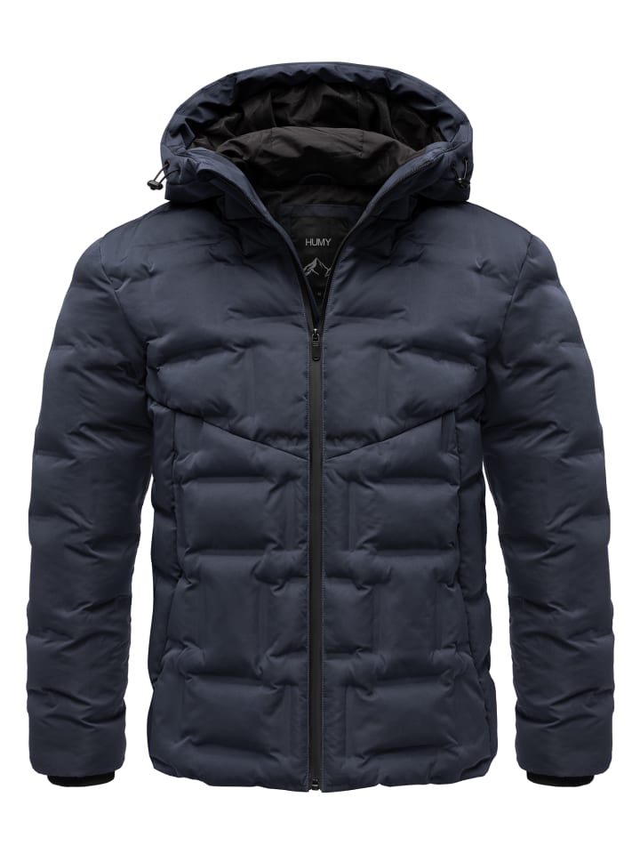 Зимняя куртка с капюшоном темно-синего цвета Humy
Зимняя куртка с капюшоном темно-синего цвета Humy