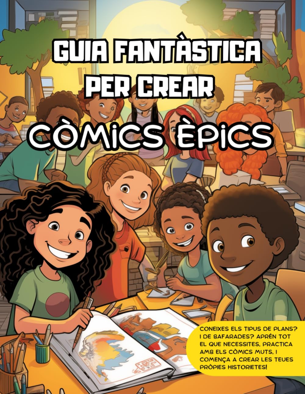 GUIA FANTÀSTICA PER CREAR CÒMICS ÈPICS: Aprén tot el que necessites per crear les teues pròpies historietes (Spanish Edition) (Independently published)
GUIA FANTÀSTICA PER CREAR CÒMICS ÈPICS: Aprén tot el que necessites per crear les teues pròpies historietes (Spanish Edition) (Independently published)